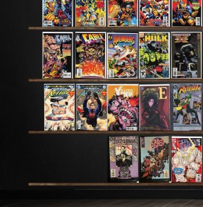 Huge Lot 130+ Comics with Cable, X-Men, Action Comics, Silver Surfer & More!