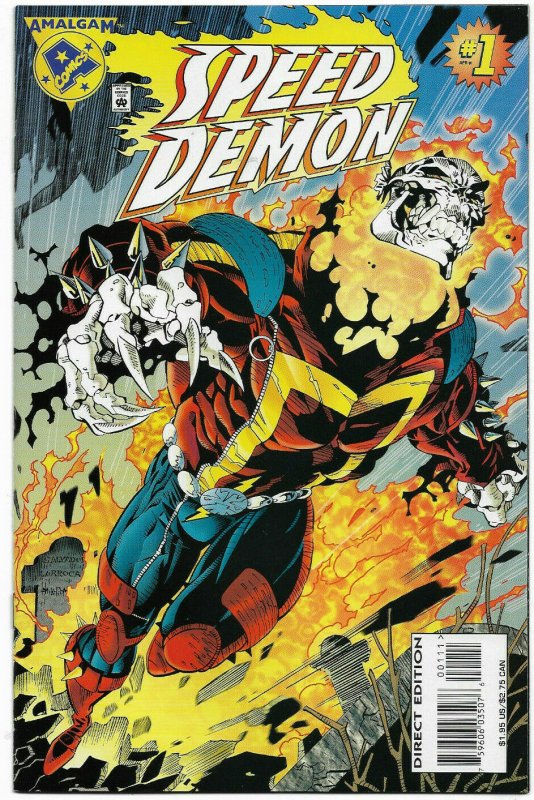 SPEED DEMON#1 NM 1996 AMALGAM COMICS $6 UNLIMITED SHIPPING!