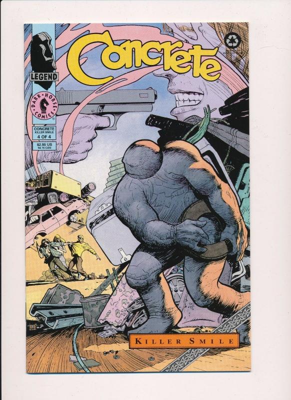 CONCRETE #1-4 (1,2,3,4) Mini series run  ~ Dark Horse Comics ~ NM (HX405)