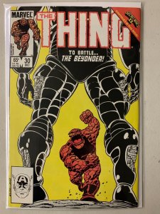 Thing comics lot #9-30 9 diff avg 6.0 (1984-85)