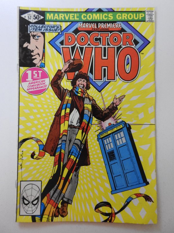 Marvel Premiere #57 (1980) 1st Dr. Who in American Comics! SHarp VF Condition!