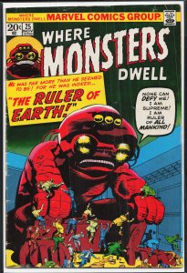 Where Monsters Dwell #25 (1973) R.O.E.