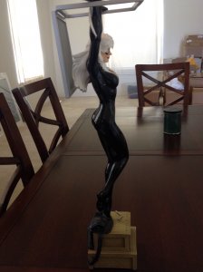 Sideshow Black Cat Comiquette statue MIB #0115/1500 Adam Hughes Spider-Man low #