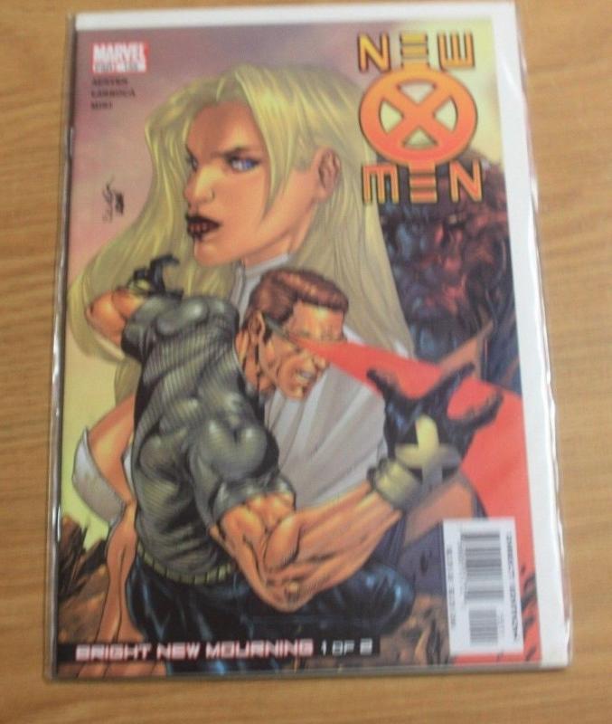 New X Men  # 155  2004, Marvel bright new mornings pt 1 cyclops WHITE QUEEN