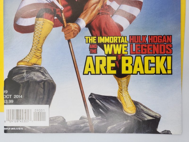 WWE Superstars #9 Joe Jusko Hulk Hogan Variant 2014 Super Genius Games