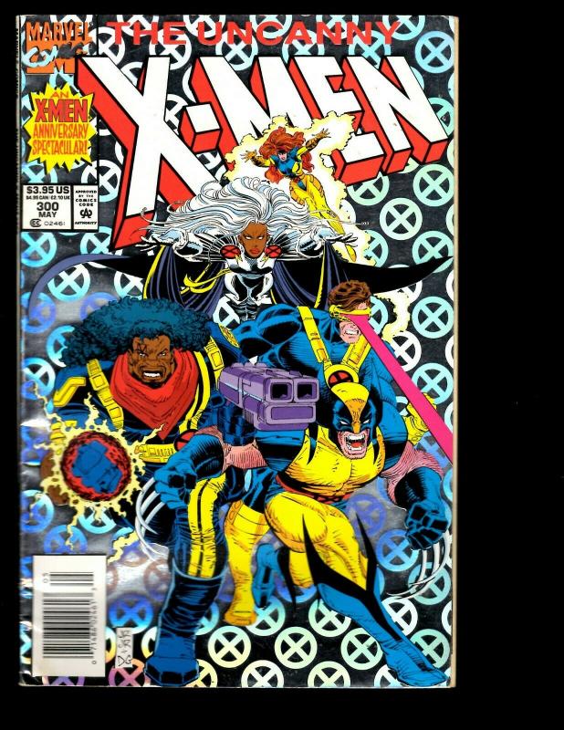 10 Marvel Comics Uncanny X-Men 294 295 296 299 300 301 Origins 1 2 3 4 JF18