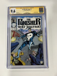 Punisher War Journal 1 Cgc 9.6 SS Sign Sketch Jon Bernthal 1988