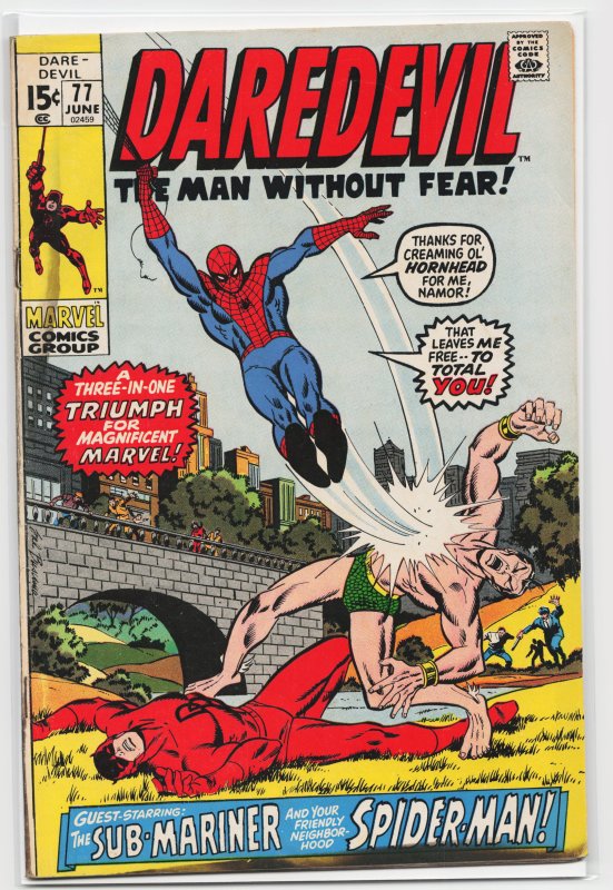 Daredevil #77 (1971) Daredevil