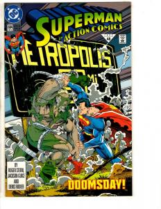 8 Action Comics Feat. Superman DC Comics # 684 685 686 687 (2) 688 689 690 CR12
