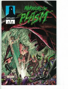 Warriors of Plasm #1 VF/NM signed by David Lapham - Defiant Comics 1993