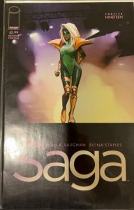 Saga #19 Second Print Cover (2014) Saga 