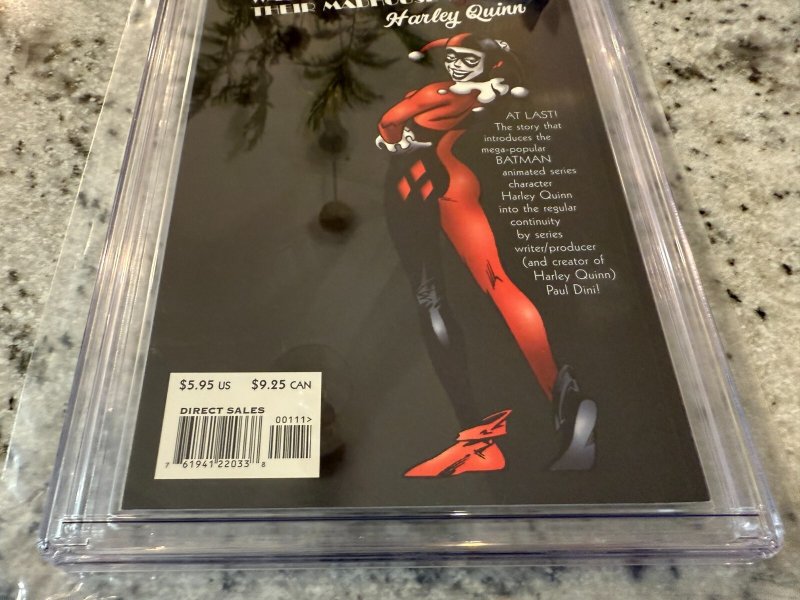 Batman Harley Quinn # 1 CGC Graded 9.8 DC Comic Book Alex Ross 1999 JH22