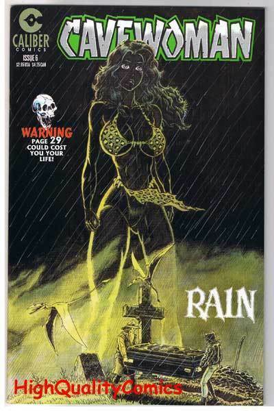 CAVEWOMAN RAIN VF Dinosaurs Femme Fatale Budd Root Comic Books Modern Age