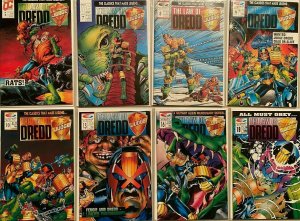 Law of dredd comic lot From:#5-32 11 different 6.0 FN (1989-92)