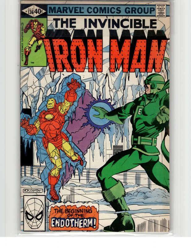 Iron Man #136 (1980) Iron Man