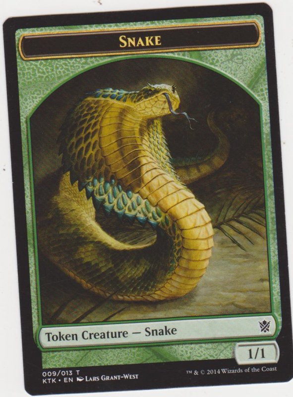 Magic the Gathering: Khans of Tarkir - Snake