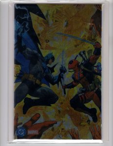 • Batman / Deadpool #1 (225) DC Marvel Foil Virgin Cover T [NSC•ECA8]