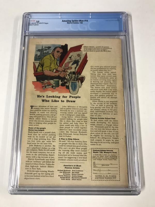 Amazing Spider-Man #14 CGC 3.5