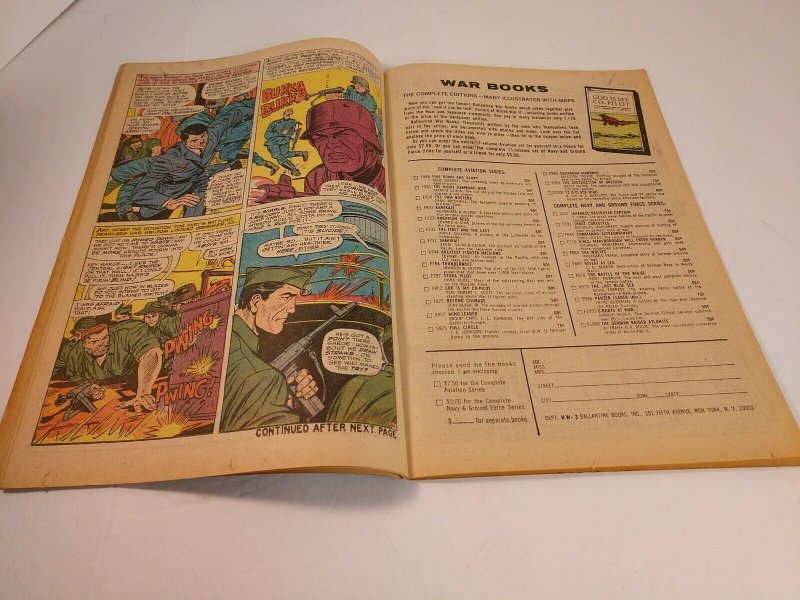 Sgt Fury & His Howling Commandos 35 Marvel Comics Oct 1966 Nick Fury WW2 Comic