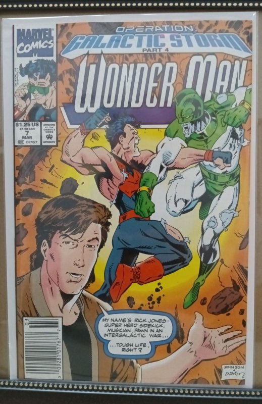 Wonder Man #7 (1992).  Nw44