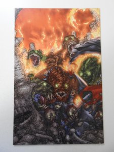 Brian Pulido's Lady Death: Blacklands #4 Wraparound Cover (2007) NM- Con...