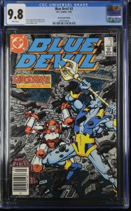 Blue Devil #2 CGC 9.8 1984 NEWSSTAND-comic book -- DC 4393769005