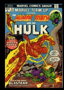 Marvel Team-up #18 NM- 9.2 Comics Human Torch Incredible Hulk!