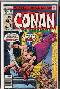 Conan the Barbarian #76 (1977) Conan