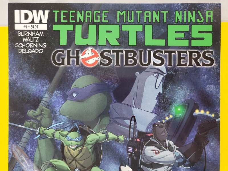 Teenage Mutant Ninja Turtles Ghostbusters #1 Directors Cut 2014 IDW Publishing