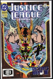 Justice League America #73 (1993) Hawkman