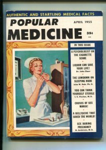 POPULAR MEDICINE #1-01/1955-WITCH DOCTOR-LIQUOR-CLASSIC ISSUE-SOUTHERN STATES-vf