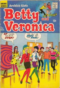 Archie's Girls Betty And Veronica #135 VG ; Archie | low grade comic March 1967 