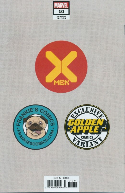 X MEN #10 MIKE MAYHEW SIGNED VARIANT WITH COA MARVEL COMICS EB202