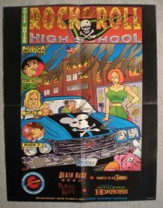 ROCK & ROLL HIGH SCHOOL Promo poster, 17x22, Unused, more Promos in store