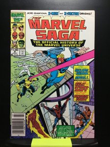 The Marvel Saga The Official History of the Marvel Universe #8 (1986)