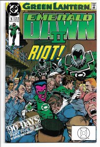 Green Lantern: Emerald Dawn II #5 (1991) VF