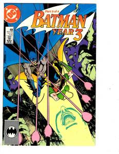 10 Batman DC Comic Books # 436 437 438 440 441 443 444 445 446 447 Robin CB4