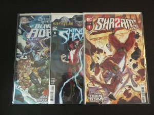 SHAZAM #1, KING SHAZAM #1, BLACK ADAM SPECIAL #1 VFNM Condition