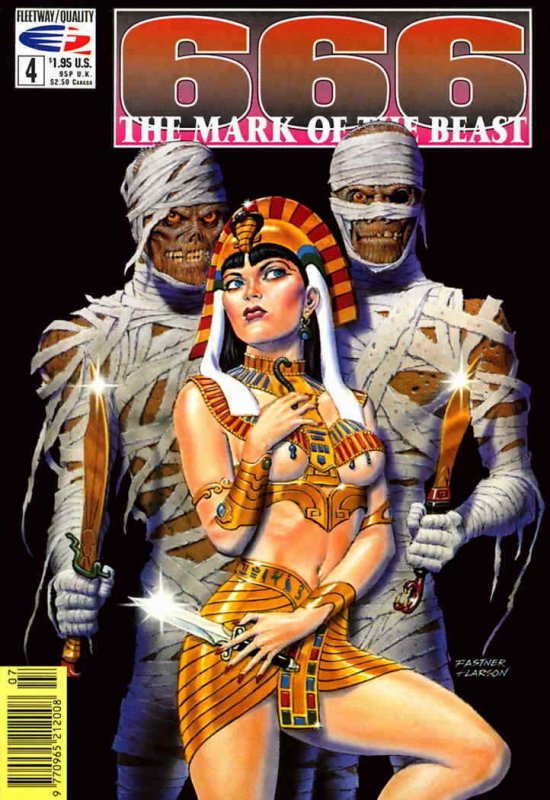 666: The Mark of the Beast #4 VF; Fleetway Quality | save on shipping - details