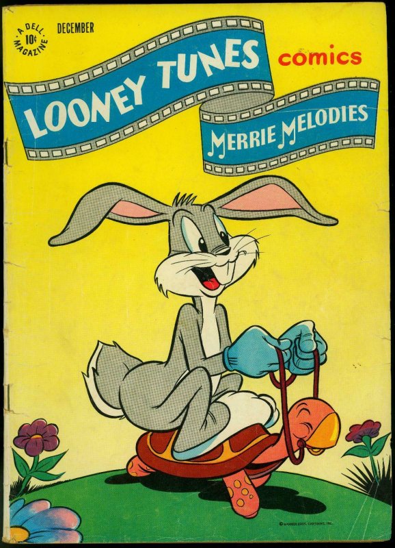 Looney Tunes and Merry Melodies #50 1945- Bugs Bunny Dell Comics VG 