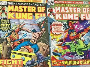 MASTER OF KUNG FU#20-100 VG-VF LOT 1974 (19 BOOKS) MARVEL BRONZE AGE COMICS