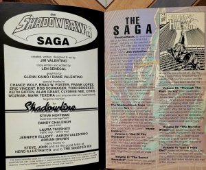 The Shadowhawk Saga: Ashcan Comic Book / Image 1993 Heroes Preview #9 FN
