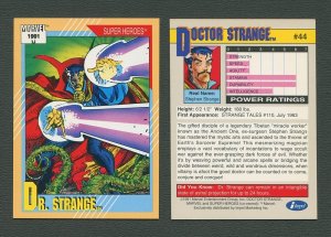 1991 Marvel Comics II  Card  #44 ( Doctor Strange )  MINT