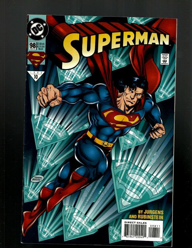 12 Superman DC Comics # 85 0 94 95 96 97 98 99 100 101 102 103 J408 