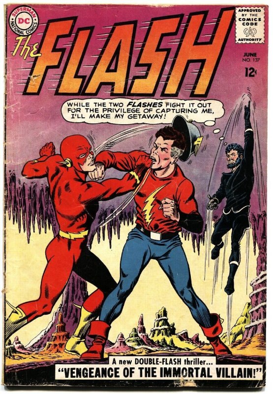 THE FLASH  #137-1963-DC--GOLDEN AGE FLASH 