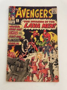 Avengers # 5 FN Marvel Silver Age Comic Book Thor Hulk Iron Man Captain Am 1 LI3