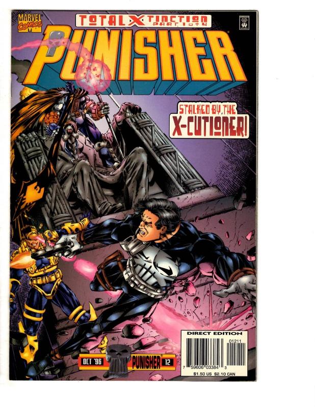 8 Punisher Marvel Comic Books # 1 12 13 14 15 16 17 18 Spider-Man Daredevil CB8 