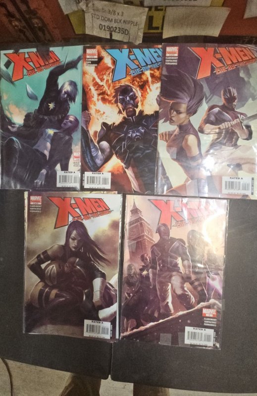 X-Men: Die by the Sword #1 (2007) 1,2,3,4,5