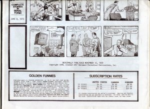 Golden Funnies #2 1973-newspaper comics reprints-Mandrake-Superman-Krazy Kat-NM 