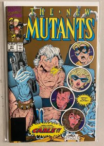New Mutants #87 Gold Marvel 1st Series 2nd Print (8.0 VF) (1991)
